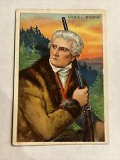 c1910's T68 Tobacco Card - Royal Bengals Heroes of History -Daniel Boone picture