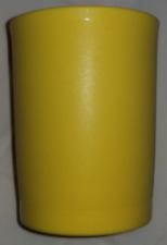 VINTAGE Tupperware 6oz Drink Juice Cup #1251-17 YELLOW picture