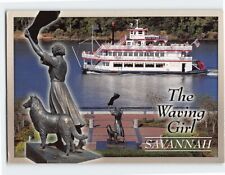 Postcard The Waving Girl, Savannah, Georgia picture