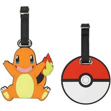 BIOWORLD • Pokemon • Charmander and Pokeball Luggage Tags Set of (2)  Ships Free picture