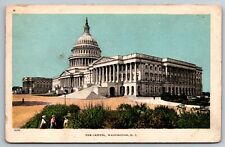 the Capitol Washington D. C. white border Postcard picture