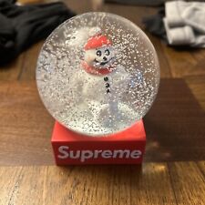 Supreme Snowman Snowglobe Red FW21 USED NO ORIGINAL BOX picture