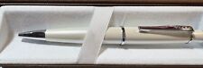 CROSS Dahlia Pearlescent White Executive Style Ballpoint Pen with Gift Box picture
