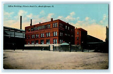 c1910s Office Building Illinois Steel Co. South Chicago Illinois IL Postcard picture