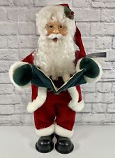 *BRAND NEW* 2003 Christmas International 29” Santa Claus Figure Reading Book NWT picture