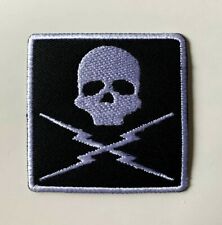 Lucky 13 Bikers Skull - Patch Iron on Sew On Badge picture