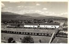 dominican republic, BARAHONA, Sugar Batey Southwest View (1940s) RPPC Postcard picture
