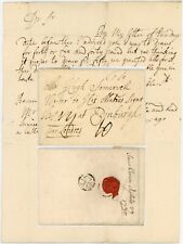 1730 LETTER FRANCE BESANCON to SCOTLAND HUGH SOMERVELL WRITER HM SIGNET picture