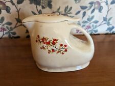 VINTAGE UNIVERSAL-CAMBRIDGE POTTERY BITTERSWEET PATTERN ICE PITCHER WITH LID  picture