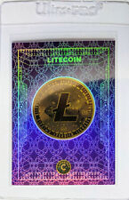 Cardsmiths Currency Series 1 #53 Litecoin Amethyst Refractor 1st Edition /49 picture