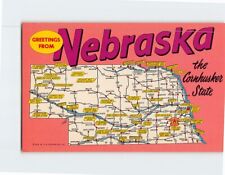 Postcard the Cornhusker State Greetings From Nebraska USA picture