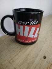 Vintage RUSS Over the Hill And On a Roll Coffee Cup Mug Funny Gag Birthday Gift picture