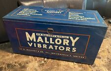 Vintage  Mallory Vibrators Radio Service Metal Store Display Box picture