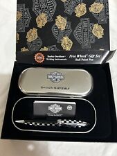 Harley-Davidson Free Wheel Pen Gift Set by Waterman product  of France NEW picture
