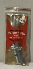 Vintage Marsh M3 Marking Pen With Ink Cartridge picture