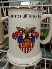 Vintage military coffee mug  1970 u.s. Military Academy coffee mug picture