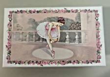 Girl's NWT Spinning Ballerina Musical Jewelry Box Pink picture