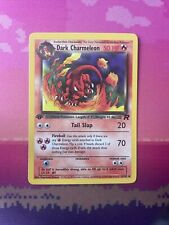 Pokemon Card Dark Charmeleon Team Rocket 1st Edition Uncommon 32/82 NM Condition picture
