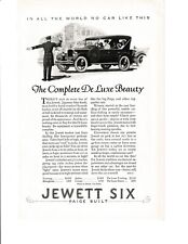 Paige Automobile Print Ad 1924 Jewett Six Policeman Directing Traffic picture