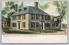 Concord Massachusetts~Old Wright Tavern~Vintage Postcard picture