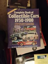 Hard Cover Complete Book Of Collectible Cars 1930-1980 picture