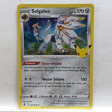 Solgaleo card holo rare 021/025 pokemon eb7.5 celebration 25 years (1556) picture