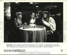Press Photo Elvis Costello and Daryl Hall star in 