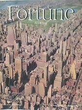 1939 Fortune Magazine July, 1939 Front Cover Only NYC Manhattan Skyscrapers picture