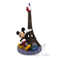 NEW Disney Parks Epcot Mickey Mouse Eiffel Tower Paris Figure Figurine Statue picture