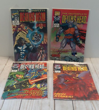 Vintage Marvel Comics The Incomplete Death's Head # 1, 2, 3, 4 Comic Book Lot picture