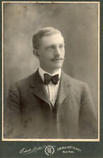 c.1890s Cabinet Card Photograph man  4.25 X 6.5
