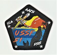 NEW - USSF-51 Atlas V ULA 5SLS AATS USAF DoD Satellite Space Launch Patch picture