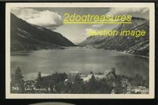 RPPC LAKE BENNETT BC BRITISH COLUMBIA CANADA OLD Canadian Real Photo picture
