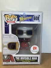 Funko Pop Vinyl: Universal Monsters - The Invisible Man New With Pop Protector picture