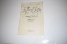 MIDWAY THE ADDAMS FAMILY OPERATOR'S HANDBOOK 16-20017-103 JAN 1991(BOOK790) picture