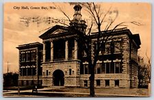 Postcard City Hall, Green Bay, Wisconsin Posted 1908 picture