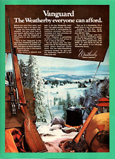 1975 Weatherby Vanguard Shotgun Vintage Print Ad Approx.  8 by 11 inches picture