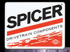 SPICER Drivetrain Components DANA - Orig. Vintage 70's 80’s Racing Decal/Sticker picture