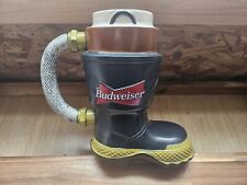 1997 BUDWEISER Fire Fighters Boot Beer Stein Mug VINTAGE 🍺  picture
