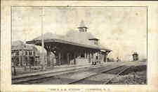 Cambridge New York NY RR Train Station Depot D&H c1905 Postcard picture