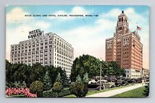 Rochester MN-Minnesota, Mayo Clinic, Hotel Kahler c1940 Antique Vintage Postcard picture
