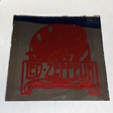 Vintage 80s Led Zeppelin Framed Fair Mirror Carnival Mirror Prize Souvenir 6x6 picture