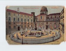 Postcard Fontana in Piazza Pretoria Palermo Sicily Italy picture