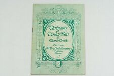 Christmas At Dinky Flats, Marie Irish Beckly Cardy Co 1925 Playwright Comedy picture