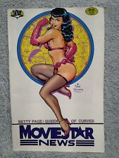 Rare Betty Page Movie Star News DAVE STEVENS COVER 1989 picture