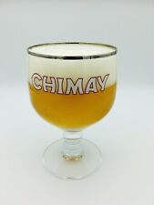 CHIMAY Nucleated 33cl Belgian Beer Glass Brand New picture