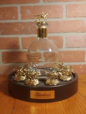Blanton's Bourbon Glorifier w/Gold Stopper Set & Empty Gold Bottle~Buffalo Trace picture