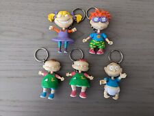 Vintage 90s Rugrats Keychains Full Set Tommy Chuckie Angelica Phil Lil 1997 picture