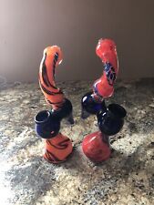HANDCRAFTED GLASS SMOKING BUBBLER  7in WATER PIPE picture