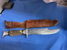 Vintage 13.5 In Edgemark Bowie Fixed Blade Knife(WW11/708) picture